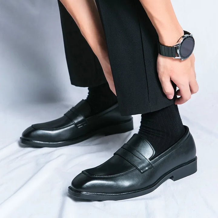 Boran Leather Loafers
